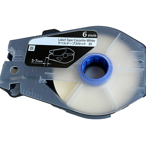 Canon TM-LT6W Label Tape Cassette, Width 6mm (White)