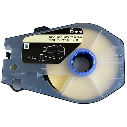 Canon TM-LT6Y Label Tape Cassette, Width 6mm (Yellow)