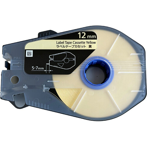 Canon TM-LT12Y Label Tape Cassette, Width 12mm (Yellow)