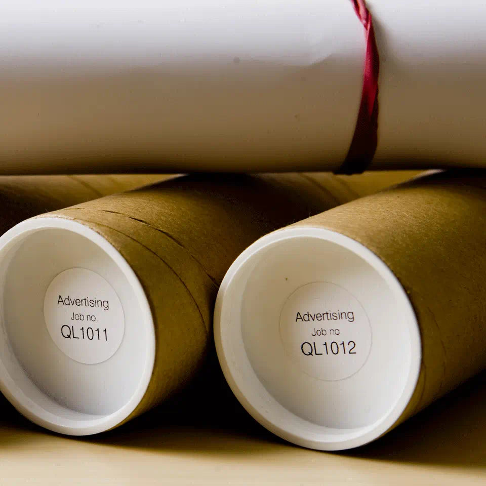 Brother DK-11218 Round Label roll, 24mm diameter, 1000 labels per roll (Black on White)