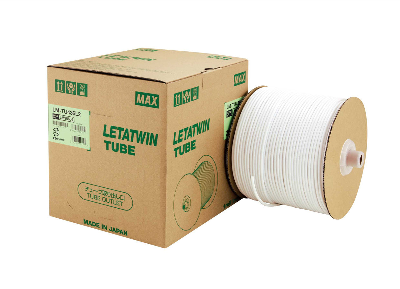Max LM-TU436L2 High quality Tube, Width 3.6mm (White)