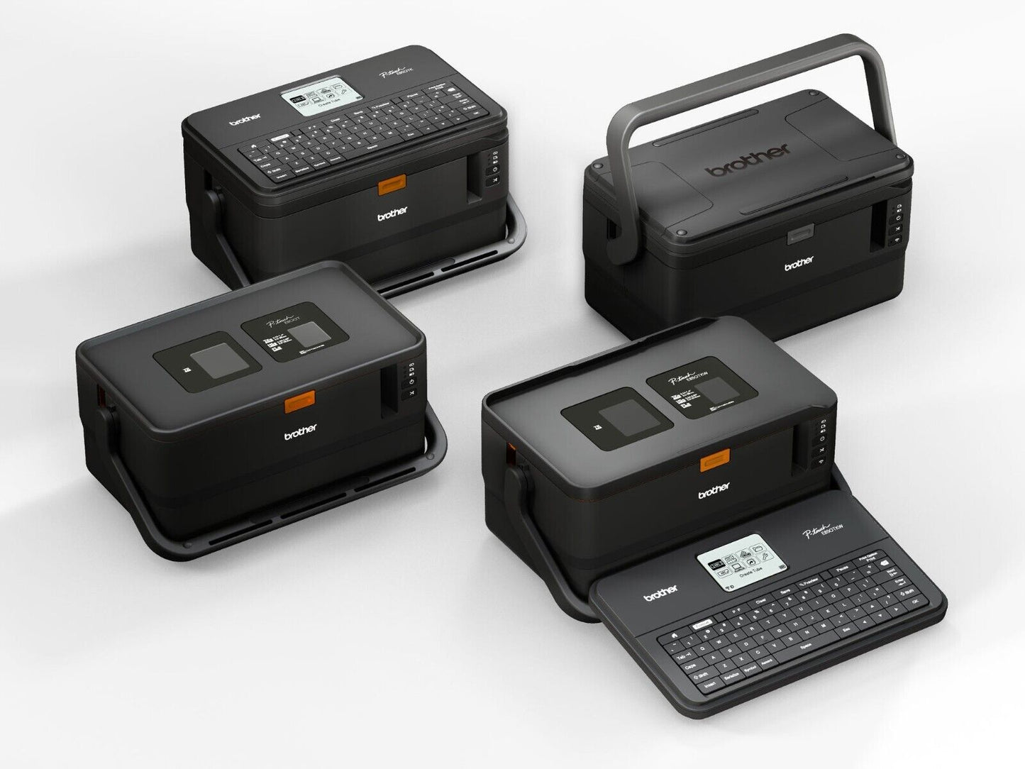 Brother PT-E850TKW Cable ID Ferrule Tube Printer