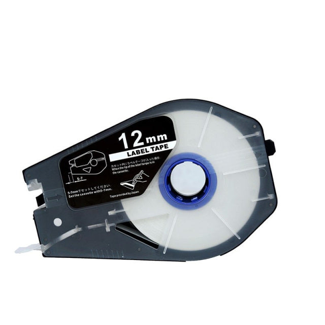 Canon Label Tape Cassette, Width 12mm (White)